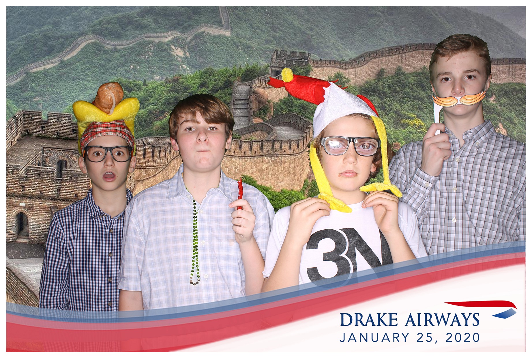 Drake Airways | View more photos from the event at gallery.photoboothcincy.com/u/PhotoBoothCincy/Drake-Airways